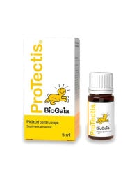 Protectis picaturi pentru copii 5 ml, Biogaia, flora intestinala