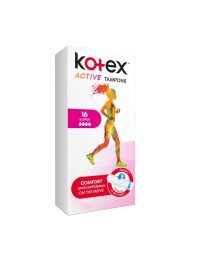 Kotex Tampoane interne Active Super, 16 bucati