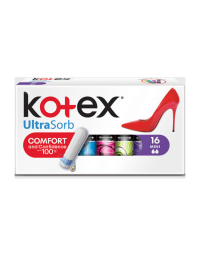 Kotex Tampoane interne Mini UltraSorb, 16 bucati