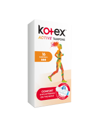 Kotex Tampoane interne Active Normal, 16 bucati