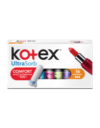 Kotex Tampoane interne Normal UltraSorb, 16 bucati