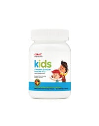GNC KIDS Calciu masticabil pentru copii 4-12 ani, 60 tablete