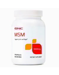 GNC MSM 1000 mg, pentru cartilaje sanatoase, 90 comprimate