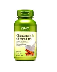 GNC, Scortioasa si crom, pentru metabolism, 60 capsule