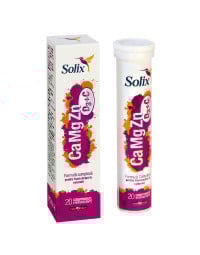 Solix CaMgZn D3 + C x 20 compr. eff.