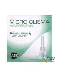 Micro clisma Copii 3g x6fl/cutie
