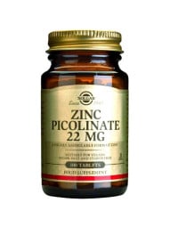 Solgar Zinc Picolinate 22mg, 100 tablete