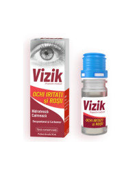 Zdrovit Vizik picaturi pentru ochi iritati si rosii, 10 ml