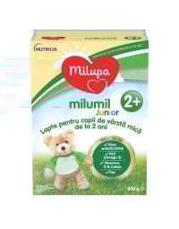 Lapte praf  Milupa Milumil Junior, 600 g, de la 2 ani
