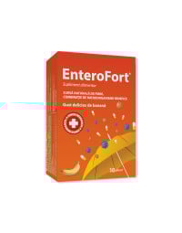 EnteroFort, pentru refacerea florei intestinale, 10 plicuri