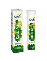 Solix Calciu Activ 500 x 20 compr. eff.