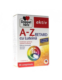 Doppelherz A-Z Retard cu luteina, 30 comprimate