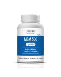 MSM 500 500mg, 60cps.