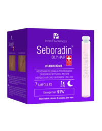 Seboradin Oily tratament periodic pentru caderea parului, 7 fiole * 5,5ml