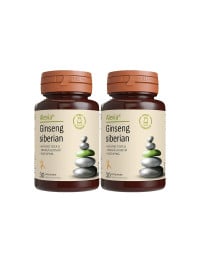 Alevia Ginseng siberian 250mg pachet 30 comprimate+30comprimate