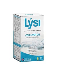 Ulei din ficat de cod Lysi, 80 capsule