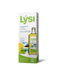 Ulei din ficat de cod Lysi, cu aroma lamaie si menta, 240 ml