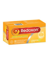 Redoxon vitamina C 1000 mg aroma de lamaie, 30 comprimate efervescente