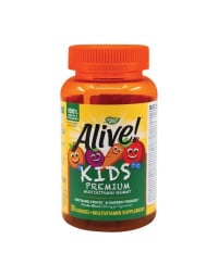 Secom alive Gummies multi-vitamin for children, 90 jeleuri (gust de portocale, cirese si struguri)