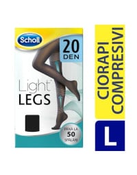 Scholl Ciorapi Picioare Usoare 20 DEN Negru, L