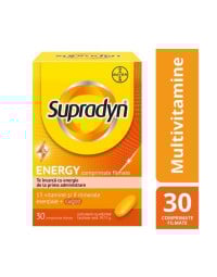 Supradyn Energy Multivitamine, 30 comprimate filmate 
