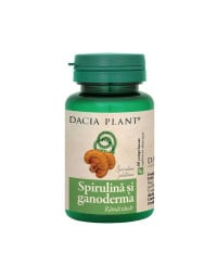 DACIA PLANT Spirulina&Ganoderma, 60 comprimate