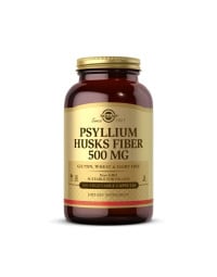 Psyllium Husks Fibre 500mg, 200 capsule, Solgar
