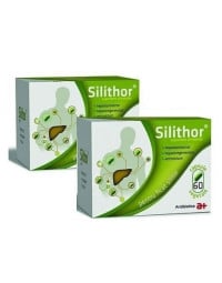 Silithor, supliment alimentar pentru ficat, 60 capsule 1 cutie +1 cadou
