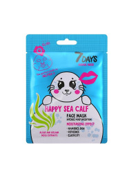 7DAYS Masca de fata 7DAYS HAPPY SEA CALF extract de alge si muschi