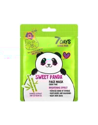 7DAYS Masca De Fata Sweet Panda Cu Extract De Bambus Si Ulei De Soia 28g