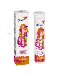 Solix Kids multivitamine plus Ca x 20 compr. eff.