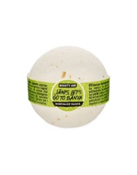 Beauty Jar Bila de baie efervescenta cu flori de tei, Janis, 150g 