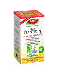 Sirop plantusin miere,propolis si vit.C x 100ml FAR