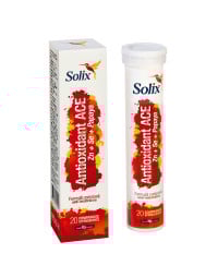 Solix Antioxidant ACE + Zn + Se + Papaya x 20 compr. eff.