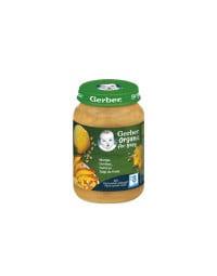 Gerber Bio Piure mango, dovleac, gutui, fulgi de ovaz, 190g