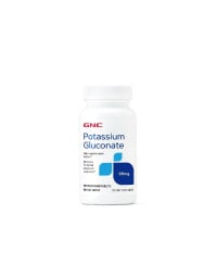 GNC Potassium Gluconate 99 mg, Gluconat de Potasiu, 100 tablete