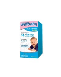 WellBaby Sirop cu 14 vitamine si minerale, 150ml