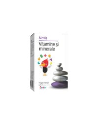 Alevia Vitamine si Minerale Junior, 30 comprimate 