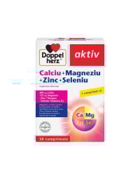 Doppelherz Ca + Mg + Zn + Se, 30 comprimate