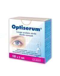 Optiserum, 10 unidoze*5 ml solutie oculara sterila