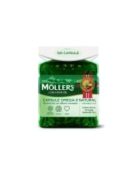 Moller's Ulei de ficat de cod Omega-3, 120 capsule