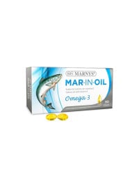 Marnys Ulei de Somon MAR-IN-OIL cu Omega 3, 60 capsule