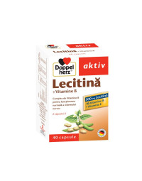 Aktiv Lecitina + Vitamine B, 40 capsule, Doppelherz