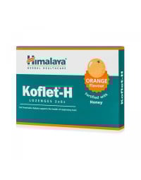 Koflet-H aroma de portocale, ajuta respiratia, 12 pastile de supt