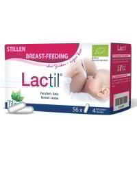 Lactil Fenicul - Anason Stimularea lactatiei, 56 capsule vegetale