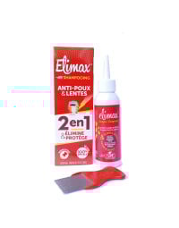 Elimax sampon antiparazitar, 100 ml + pieptene
