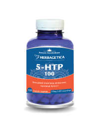 Herbagetica 5 HTP 100 zen forte, 120 capsule