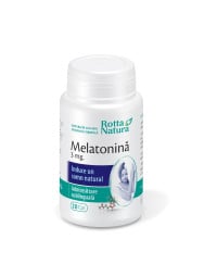 Melatonina 3 mg, 20 tablete sublinguale, Rotta Natura