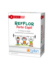 Refflor forte copii, 10 pliculete