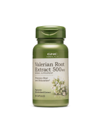 GNC Valerian Root Extract 500 mg, 50 capsule